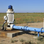 Water,Is,Pumped,Into,California,Irrigation,Canal