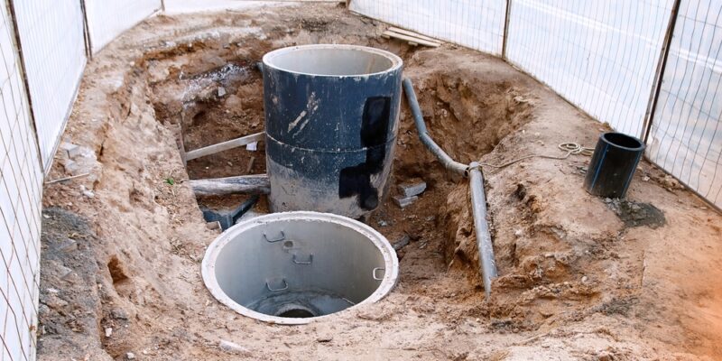 Repairing,Of,Underground,Well,,Renovation,City,Plumbing,System.,Replacement,Of